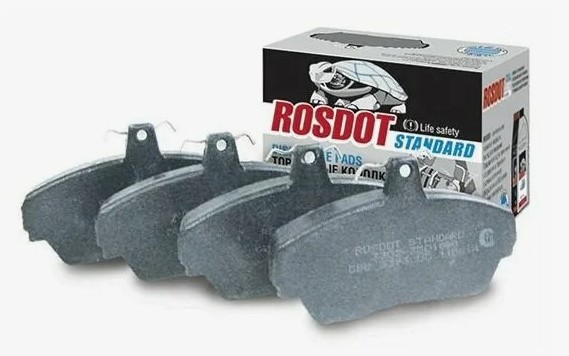 Колодки с накладками ROSDOT передние Chevrolet Lacetti 02-07 FDK-LAC-001