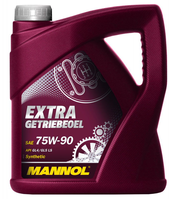 Масло для трансмис. MANNOL Extra Gear oil 75W-90 GL-4/GL-5 LS 4л (MN8103-4)