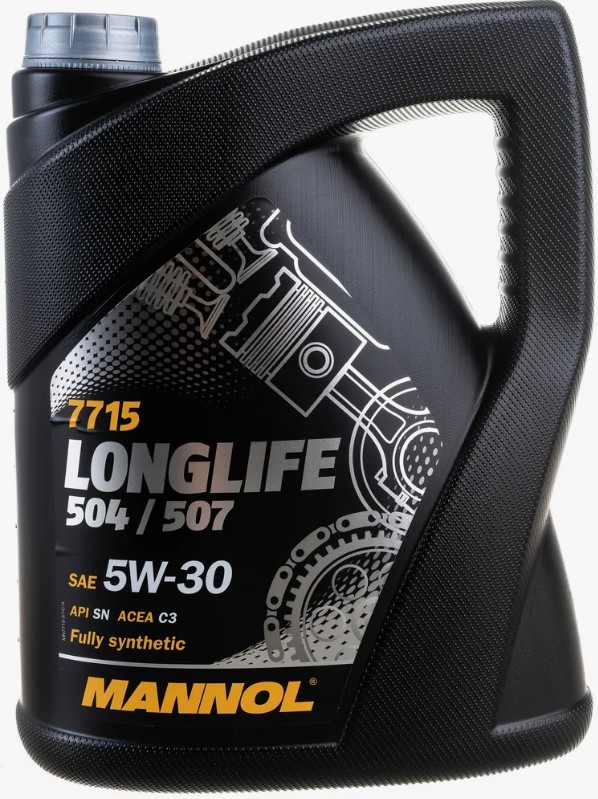Масло Longlife 504/507 5w30 син. (O.E.M. for VW Audi Skoda) 7715 5л (SN) ( уп.4 шт)