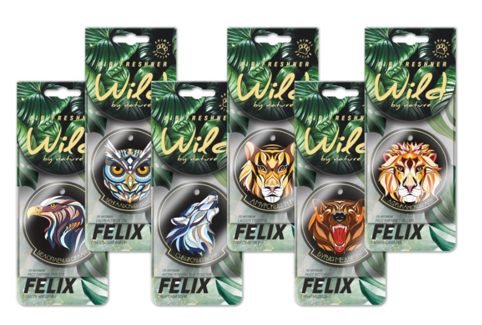 Аром. бум. FELIX WILD NATURE Африканский лев