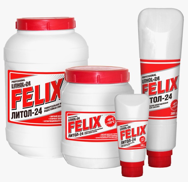 Смазка литол-24 FELIX, банка,2100 гр