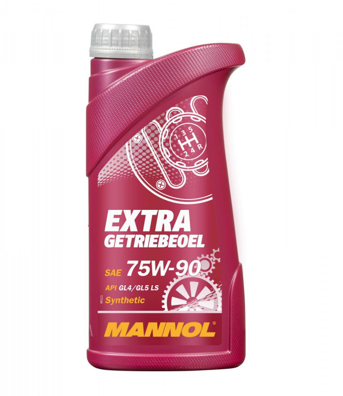 Масло для трансмис. MANNOL Extra Gear oil 75W-90 GL-4/GL-5 LS 1л (MN8103-1)