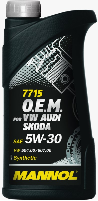 Масло Longlife 504/507 5w30 син. (O.E.M. for VW Audi Skoda) 7715 1л (SN) ( уп.20 шт)