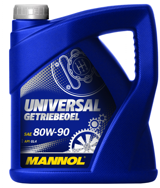 Масло для трансмис. Mannol 80w90 мин. Universal Getriebeoel 4л (API GL-4) (MN8107-4)