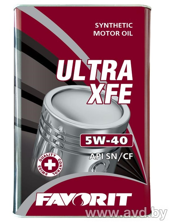 Масло Favorit Ultra XFE 5w40 синт. 1л (SN/CF)