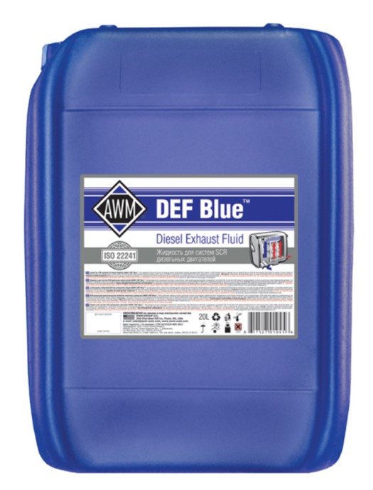 Жидкость AWM SCR DEF BLUE канистра 20л
