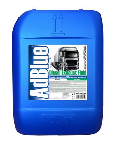 Жидкость для систем SCR диз. двиг.  AdBlue в  п/э кан. 20л