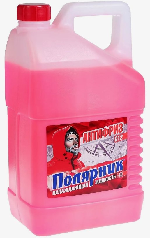 Антифриз “Полярник” (-40) красный, в п/э кан. 3 кг.