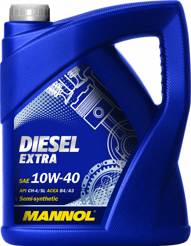 Масло Mannol Diesel Extra 10w40 п/с 5л (API CH-4/SL; ACEA B3/A3)