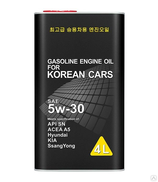 Масло моторное KOREAN CARS FANFARO 5W30 4л