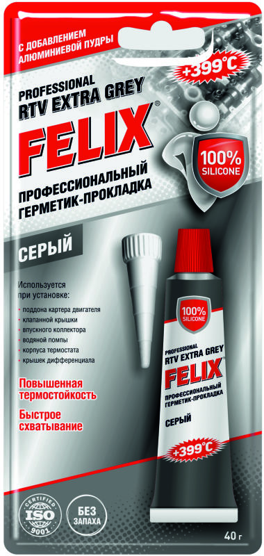 Герметик-прокладка FELIX (серый) 40 г