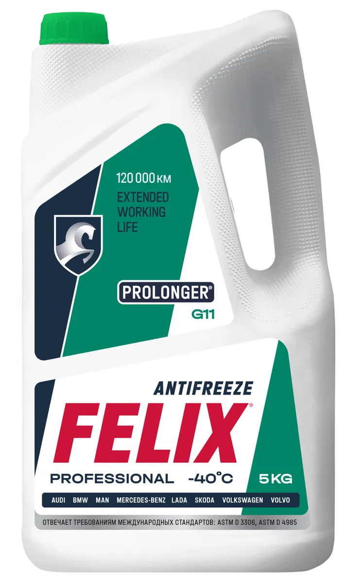 Охлаждающая Жидкость FELIX Prolonger -PROMO 5 кг (акция)